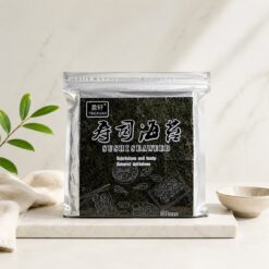 Full Size Nori, Silver Plate Grade A, Dark Green, 50 Sheets