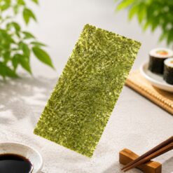 Half Cut Sushi Seaweed, Bright Green